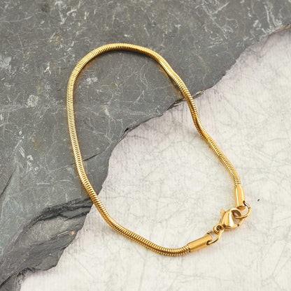 Pulsera Serpiente ORO LAMINADO